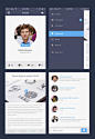 Social network #mobileappui #mobileui #uidesign