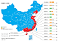 【中国核电厂分布图】信息可视化图表