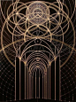 #原创设计# 神秘的宗教几何学
via ：Joma Sipe ​​​​