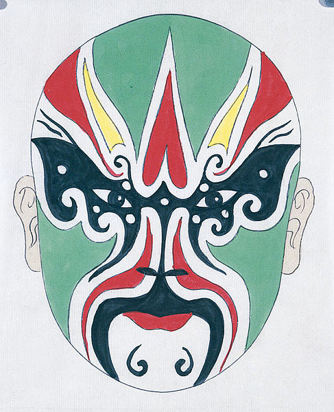 京剧精典脸谱