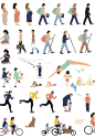 卡通插图_人物_插画_分析图人物贴图ID_689480981