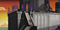 ZIMA BLUE, Robh Ruppel : design and backgrounds from the Robert Valley short film Zima Blue