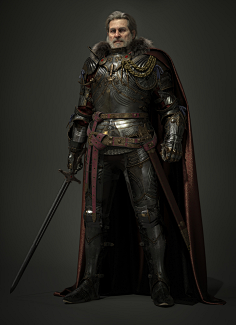 人设骑士战士盔甲重装