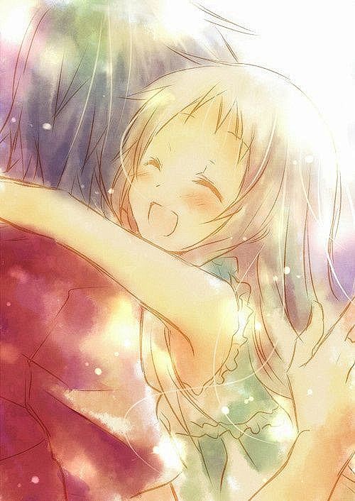  #未闻花名#温馨♥拥抱