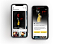 Lander and PDP page inspiration movie user inspiration television iphonex ux ui mobile iphone pdp