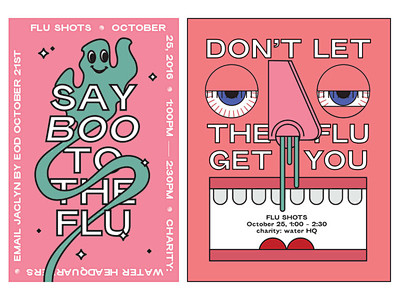 Flu Shot Posters