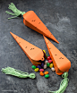 Papercut Carrot Treat Cones - Lia Griffith