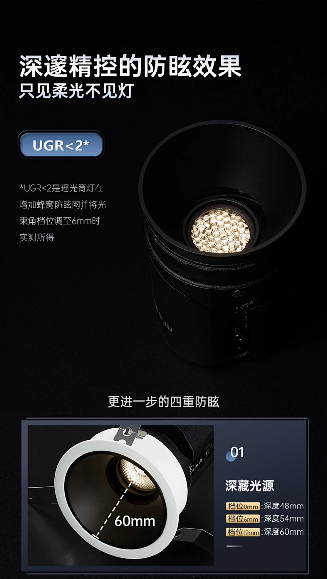 德国柏曼筒灯led天花灯嵌入式 无边框洗墙客厅无主灯深防眩射灯-tmall.com天猫-花瓣网