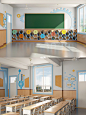 特色的教室设计布置，为班级文化增添风采