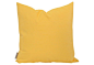 Outdoor 18x18 Toss Pillow, Yellow