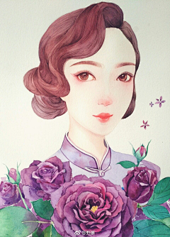 妖孽daidai采集到现代人物插画