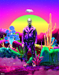 aesthetic colorful design trends everydays Glitch klarens  nft poster TRENDING vaporwave