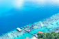 Aerial view of tropical island of Bohey Dulang near Siapdan Island, Sabah Borneo, Malaysia. by Mawardi Bahar on 500px