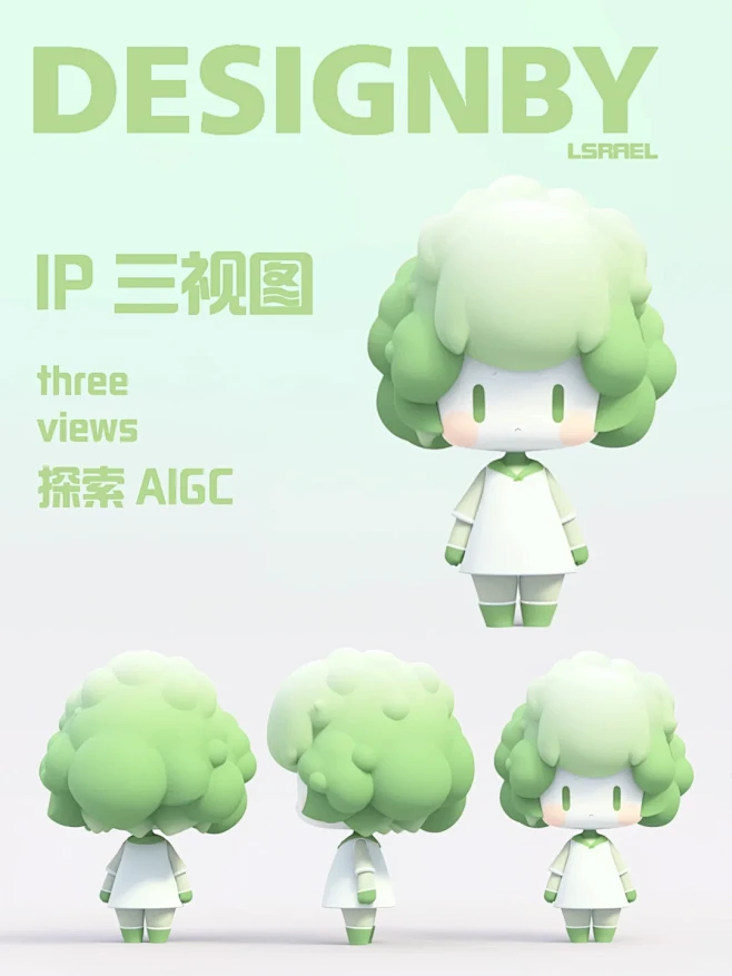 IP设计|西蓝花IP