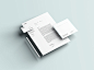 Branding Presentation Mockup 信封信纸名片文具品牌VI样机贴图ps设计素材源文件场景展示模板_UIGUI