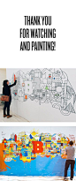 Brooklyn Beta on Behance / mural / event / wall