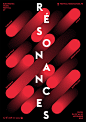 tout va bien - typo/graphic posters #poster #inspiration #black #red