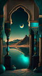 其中包括图片：Arab art wallpaper