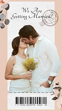 Wedding Instagram story 