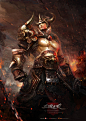 Crusader vs Barbarian , Woo-hyoeng Lee : Crusader vs Barbarian

Express confrontation with the Paladin and Warrior had to . Produce a strong weight and feel tough .