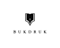 Bukdruk出版社 出版社logo 书籍 钢笔 印刷 写作 黑白色 商标设计  图标 图形 标志 logo 国外 外国 国内 品牌 设计 创意 欣赏