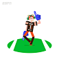 ESPN: Browns vs Steelers : 5 animations commissioned by the brilliant Neil Jamieson over at ESPNTopic: ”Why Johnny Football should be thrilled he’s a backup”