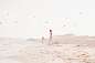 girl, girl, beach, sand