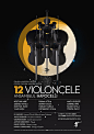 Posters for classical music concerts part II : Various classical music concert posters designed in 2013