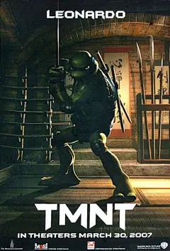 动画电影《忍者神龟》海报设计 #采集大赛#