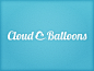 Cloudandballoon标志