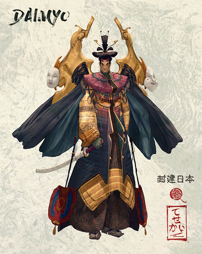 Daimyo.jpg (1920×2423)-花瓣网