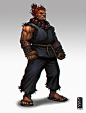 豪鬼 | GOUKI , cho yonghee : Street Fighter Fan art