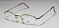 NEW RODENSTOCK R4261 A 46-20-135 GOLD/GRAY SPRING HINGES HALF-RIMLESS EYEGLASSES : More than 130 years of tradition, experience and the associated know-how have made Rodenstock into one of the most important manufacturers of lenses and frames.