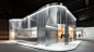 AI展台 金属质感 展台 活动 创意 Exhibition  Stand Exhibition Design  3D 3ds max 展台设计，展厅设计，3d效果图， 活动设计，展览设计