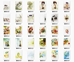 薄荷(Chiya画集) 画册/绘本 古风人物插画 水彩风少女 XF056-淘宝网