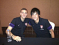 阿森纳伪流浪摄影师： @T_Vermaelen05: Ryo and me doing a signing session!