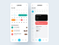 Scheduling App ui design calendar clean schedule app schedule application mobile app iphone mobile ux ui