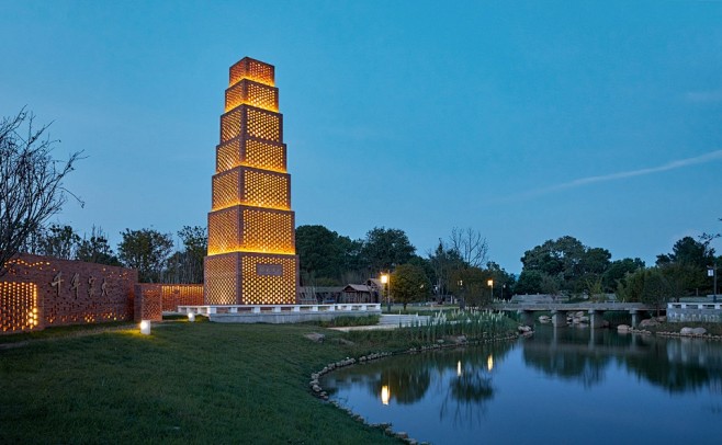 建筑景观室内佳作尤肟门户大型建筑或遗址带状公园创意 建筑主入口