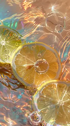 手机壁纸|柠檬气泡水第一弹 - 小红书