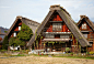 House in historic village Shirakawa-go, Gifu prefecture, Japan