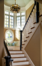 Shingle Style Stair Tower and Bench - traditional - staircase - boston - LDa Architecture & Interiors