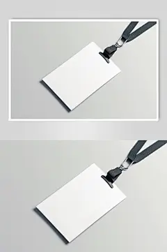 AI数字艺术工作牌设计素材样机-众图网