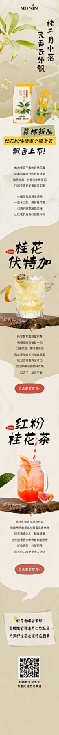 莫林桂花糖浆，饮品配方，微信长图文