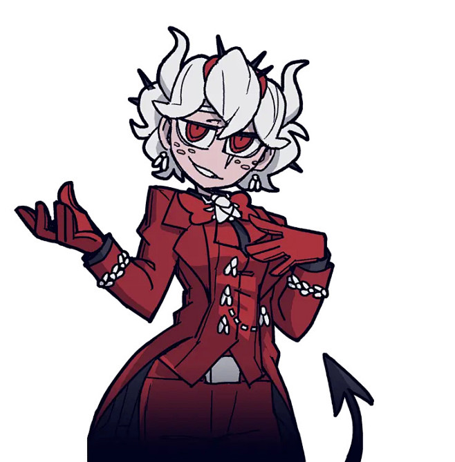 helltaker作者游戏立绘