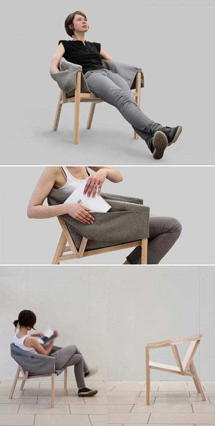 意大利etc.etc.工作室设计的一把椅...