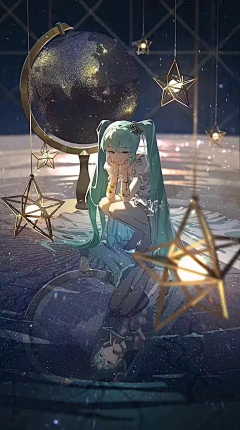 桃玉采集到初音