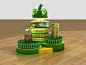 7UP Floor display : 7UP Floor display