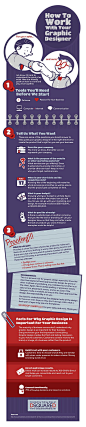 How to work with graphic designer infographic 2013  How To Work With Your Graphic Designer | Infographic 2013: