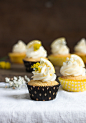 Lemon Cupcakes with Lemon Buttercream