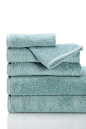 Luxury MicroCotton 6-Piece Plush 600 Gram Weight Towels Set - Aqua on @HauteLook: 
